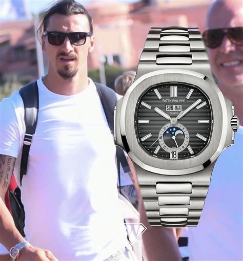 Zlatan Ibrahimovic showcases Patek Philippe's first 